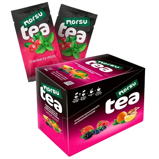 Чай фруктовий Norsu Журавлина-мята 50 г - фото 2