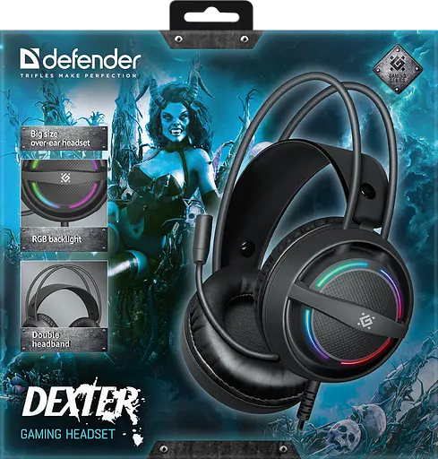 Наушники Dexter RGB (64595) Defender teh0021817 - фото 9