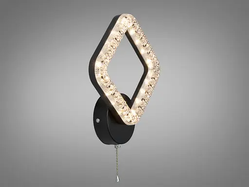 Настінне приліжкове LED бра Romin 17 Вт чорне CCT - фото 3