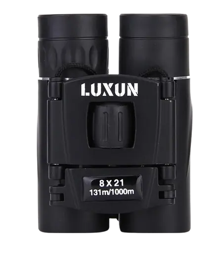 Бинокль Luxun 8x21 со стеклянными линзами (Черный) - фото 2