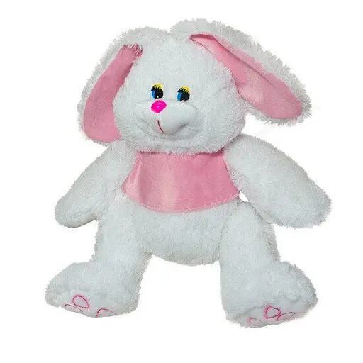 Мягкая игрушка Заяц Снежок 37см