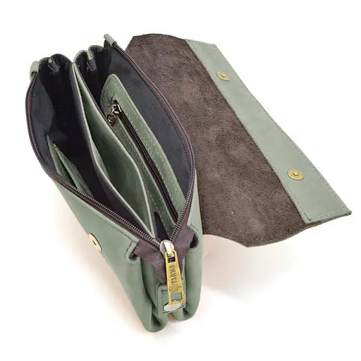 Клатч мужской кожаный TARWA 23.5х14.5х4 см sum0028415 - фото 2