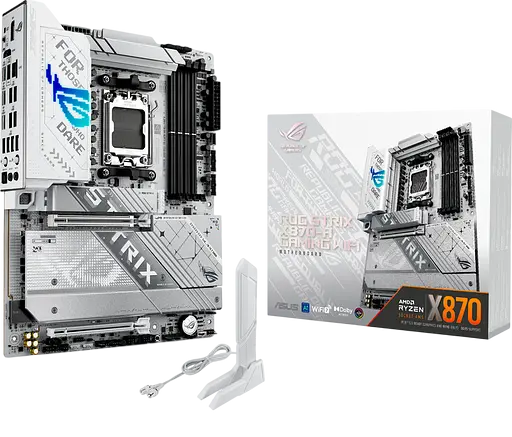 Материнcкая плата Asus X870-A ROG Strix Gaming Wi-Fi Socket AM5 (ROG STRIX X870-A GAMING WIFI) Б/У