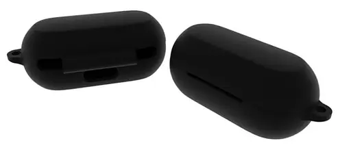 Чохол-накладка DK Silicone Candy Friendly з карабіном Anker SoundCore Liberty Neo (black) - фото 3
