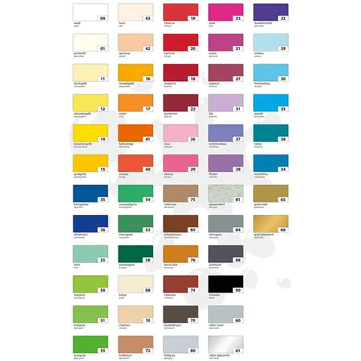 Бумага для дизайна Folia Tintedpaper B2 (50x70см) 130г/м без текстуры - фото 3