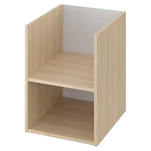 Шафка підвісна відкритий під стільницю Cersanit Moduo 40 см дуб - фото 1