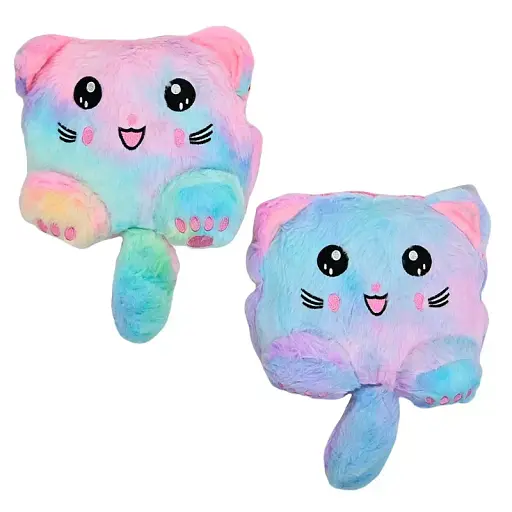 Сумочка м’яка Котик, 20x17 см, ланцюжок (В асортименті) - фото 4