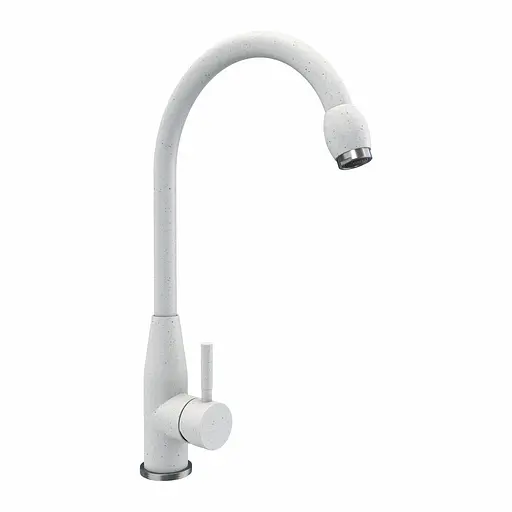 Змішувач для кухні Platinum 26 FHP (7456) Білий в крапку Білий - фото 1