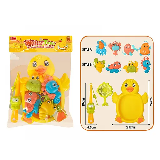 Рыбалка с морскими обитателями и аксессуарами, SFY-C213-215 (в ассортименте) - фото 3