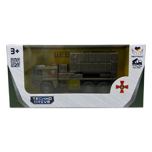 Моделька "Реактивна Система Залпового Вогню" "96 ЗРБр" TechnoDrive 250330W2 серії "Шеврони Героїв" - фото 10
