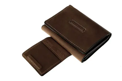 Мужской кожаный кошелек Grande Pelle acs0029273 - фото 3