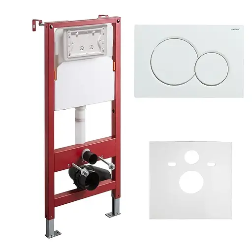 Інсталяція для унітазу Koer KT-0501-03 (з пан. змиву KT-0601-03 Біла + звукоіз.) KR5169 - фото 1