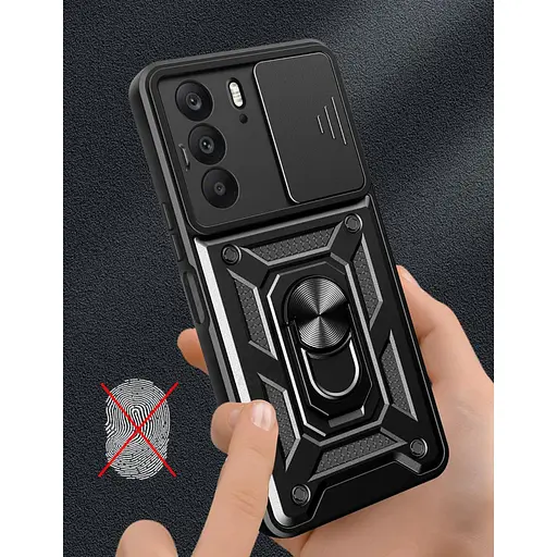 Чохол до мобільного телефона BeCover Military Realme C75 4G Black (713539) - фото 4