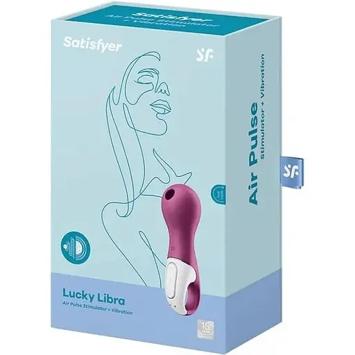 Вібромасажер із вакуумною стимуляцією Satisfyer Lucky Libra - фото 4