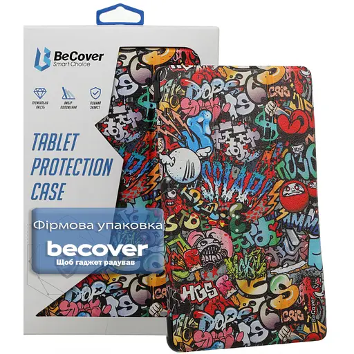 Чохол до планшета BeCover Smart Case Samsung Galaxy Tab A11 Plus SM-X236B 11.0" Graffiti (714005) - фото 1