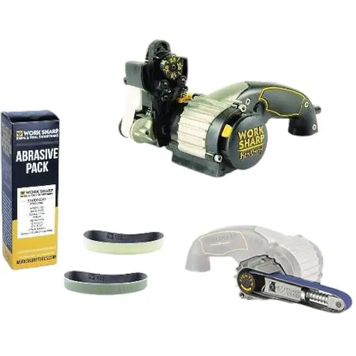 Точилка електрична Work Sharp Ken Onion Edition + насадка-гриндер + набір алмазних ременів