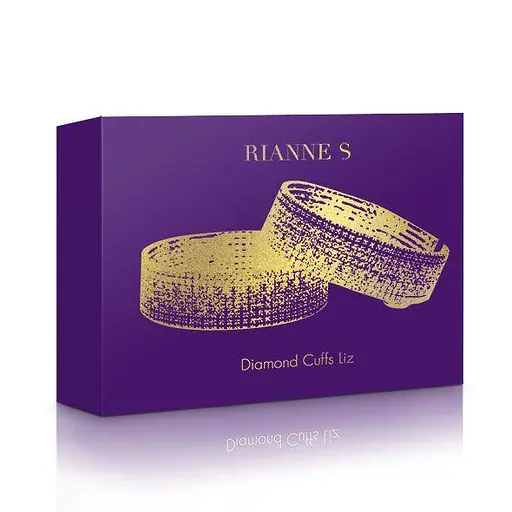 Лакшері наручники-браслети із кристалами Rianne S: Diamond Cuffs, подарункова упаковка - фото 7