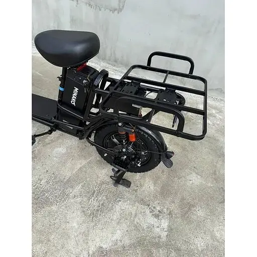 Электровелосипед Minako Monster Pro 18" 1000W 60V 26Ah гидравлические тормоза + грузовой багажник в комплекте - фото 13