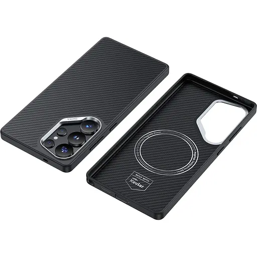 Чехол Benks ArmorPro Kevlar Case 600D/1500D Magnetic для Samsung Galaxy S25 Ultra Black (6948005949198) [141727] - фото 12