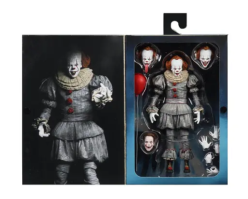 Фигурка Neca Toys IT Chapter 2 Ultimate Pennywise 2019 Movie Оно Пеннивайз 18 см MST PN303 - фото 5
