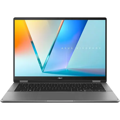 ASUS Ноутбук Vivobook Flip 14 TP3407SA-QL011W 14" WUXGA OLED, Intel Ultra 5 226V, 16GB, F512GB, UMA, Win11, Серый