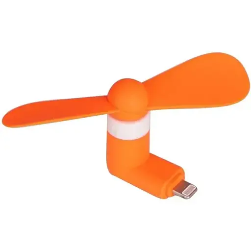 Вентилятор мобильный Lightning оранжевый - фото 1
