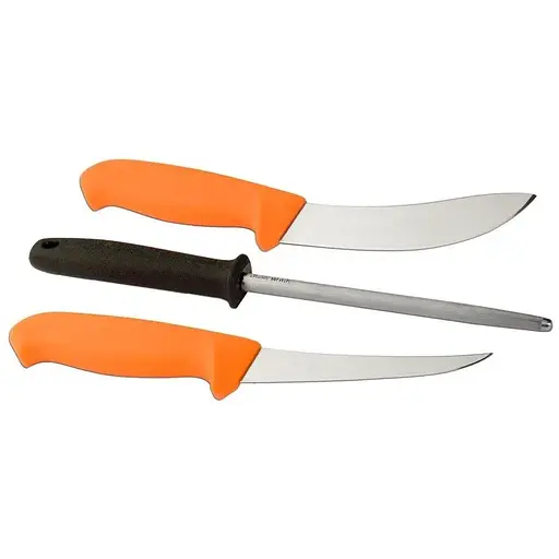 Набор Morakniv 2 ножа + мусат Hunting Set 3000 Orange (12098)