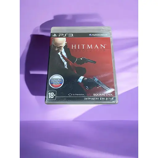 Локалізований диск на PlayStation 3 ліцензія Hitman: Absolution