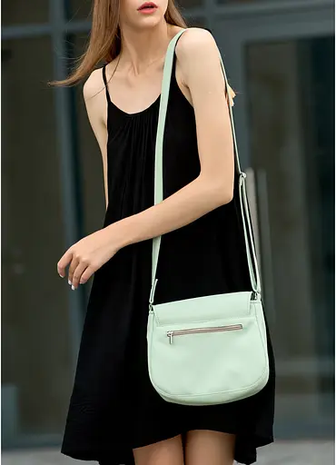 Сумка кросбоди Sambag Rose BZN мята 20 х 24 х 7 см (94000014) - фото 4