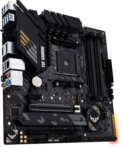 Материнская плата ASUS TUF Gaming B550M-Plus (TUF Gaming B550M-Plus) (Socket AM4, AMD B550, Micro-ATX) - фото 3