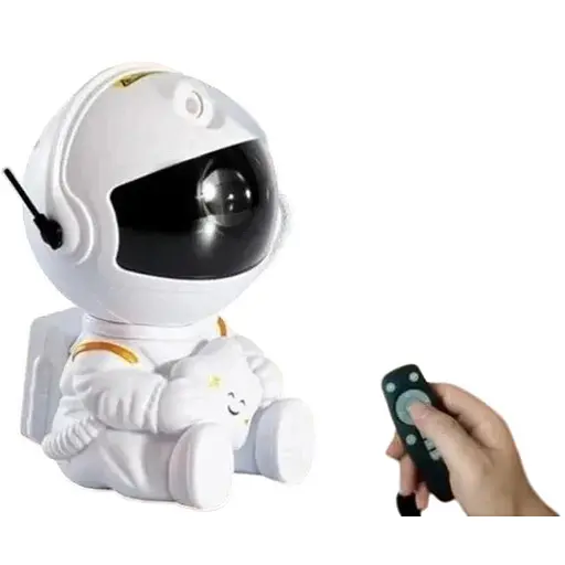 Лазерный ночник-проектор звездного неба Astronaut Art HR-F3 белый
