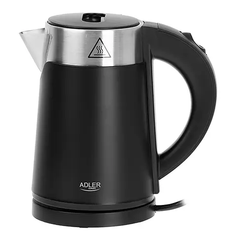 Электрочайник Черный 0.6л Adler AD 1372 - фото 1