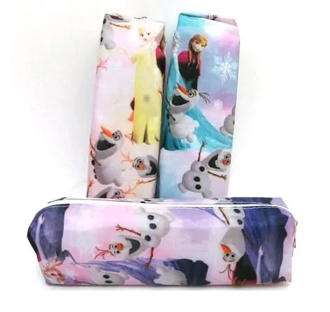 Пенал тканинний Frozen, 1 відділення, 19x4x5 см, з поролоном (В асортименті) - фото 2
