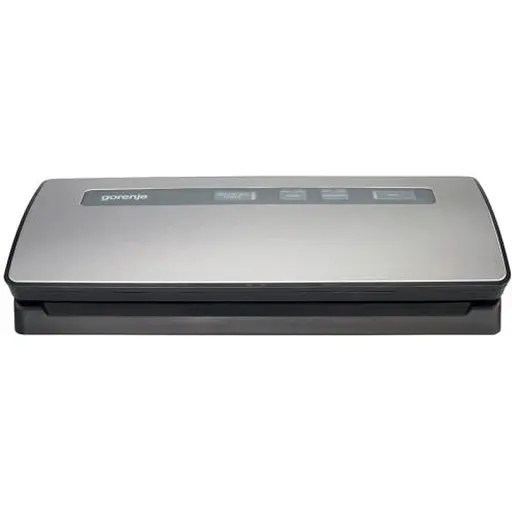 Вакуумный упаковщик Gorenje VS120E, Silver, 120W, электронное управление, функция запайки и вакуумирования - фото 2