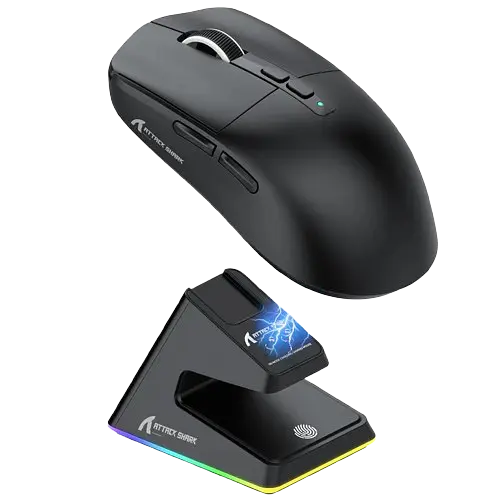 Мышь беспроводная Attack Shark X6 Black