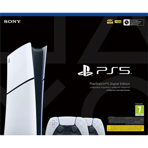 Ігрова приставка Sony PlayStation 5 Slim Digital Edition 2 геймпади Dualsense - фото 7