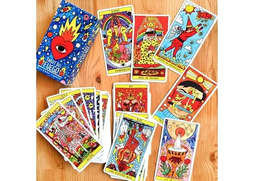 Карты Таро Fournier Пламя (Tarot del Fuego by Ricadrdo Cavolo) (ВР_КТП) - фото 5