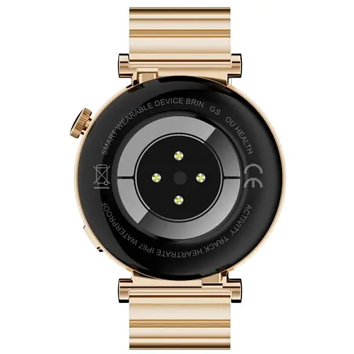 Смарт-часы W&O X6 Pro Plus Amoled+IP67 Gold - фото 3