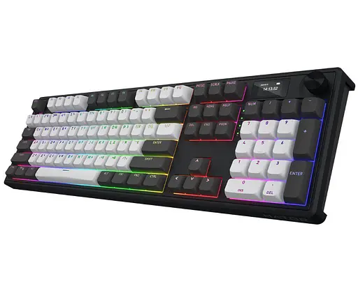 Клавиатура игровая механическая HATOR HTK-4100-RU Wireless Skyfall 100 PRO Black-White - фото 3