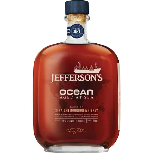 Виски Jefferson's Ocean Bourbon 45% 0.7 л