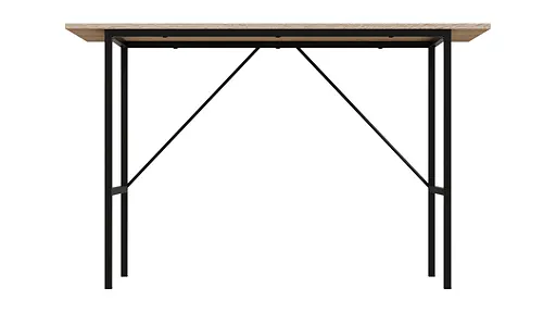 Стіл письмовий Line Тайм Ferrum-decor 750x1200x500 Чорний метал ДСП Дуб Сонома 16 мм (FRD-104881) - фото 2