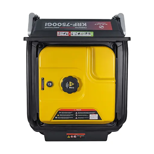 Генератор інверторний бензиновий 6.8 кВт Kraft KRF-7500GI (41-00311) - фото 6