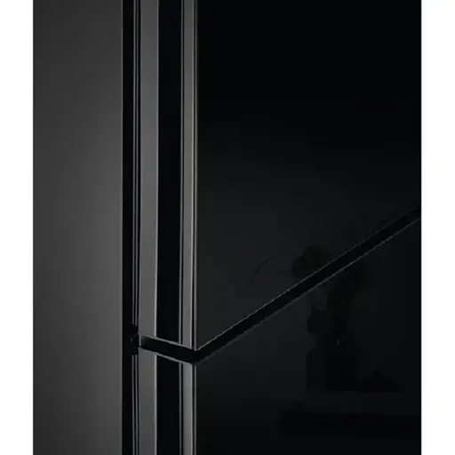 Холодильник Electrolux с нижней морозильной камерой. Холодильная камера 244 л, морозильная камера 94 л, А+, инвертор, внутренний дисплей, черный + стекло. - фото 5