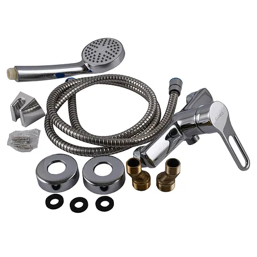 Смеситель для душа Globus Lux Dolly GLD-0105N хромированный для ванной комнаты с термостатом и экономией воды - фото 6