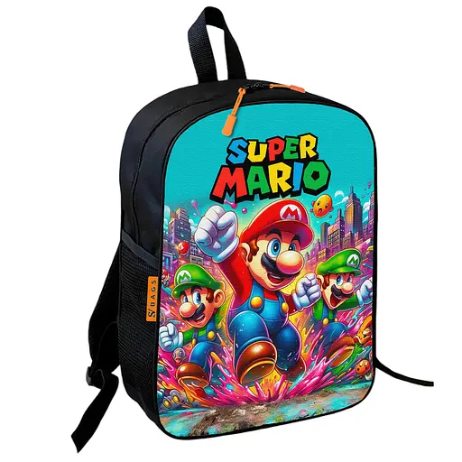 Рюкзак школьный детский Супер Марио «Super Mario» 36х27 см для мальчика (01067)