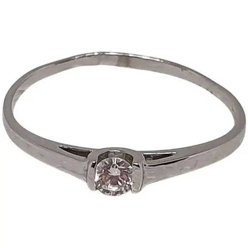 Серебряное кольцо Qvaliz с фианитами. 90100622 18