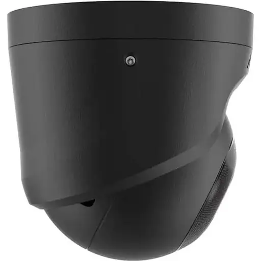 IP-камера Ajax дротова TurretCam, 8мп, 4мм, Poe, True WDR, IP 65, ІЧ 35м, аудіо, кут огляду 75° до 85°, купольна, чорна - фото 3