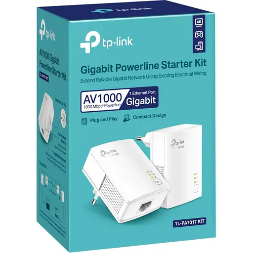 Ретранслятор Powerline TP-Link TL-PA7017 KIT (TL-PA7017 KIT) - фото 5
