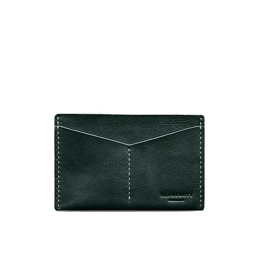 Кожаная обложка-органайзер для документов 6.2 зеленый краст - фото 9