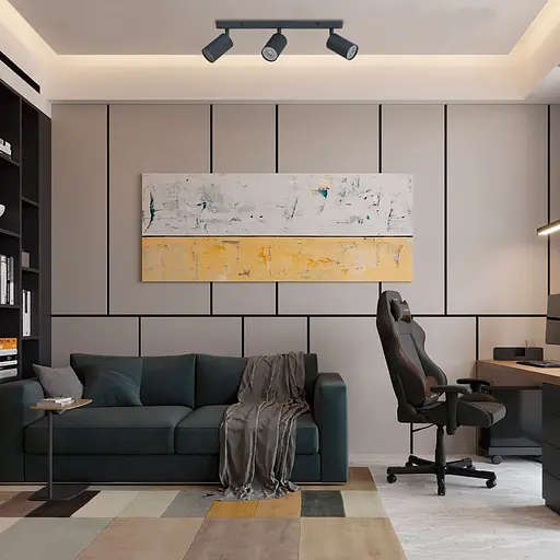 Спот Ledcoin ML314-3 під лампу чорний - фото 2